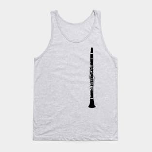 Clarinet Drawing Tank Top